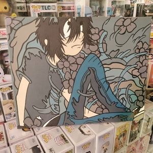 Inside my head" artist/Anthony Trayer.     16x20 Original artwork